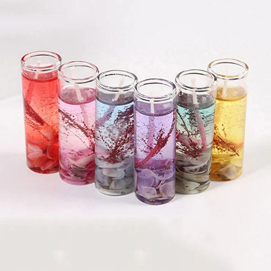 Aromatherapy Jelly Candle Smokeless Ocean Shells Valentines
