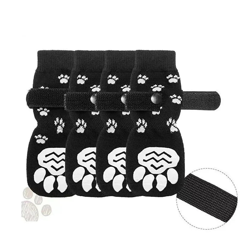 Non Slip Dog Socks Large Waterproof Silicone Grip For Senior Dogs Indoor Walking