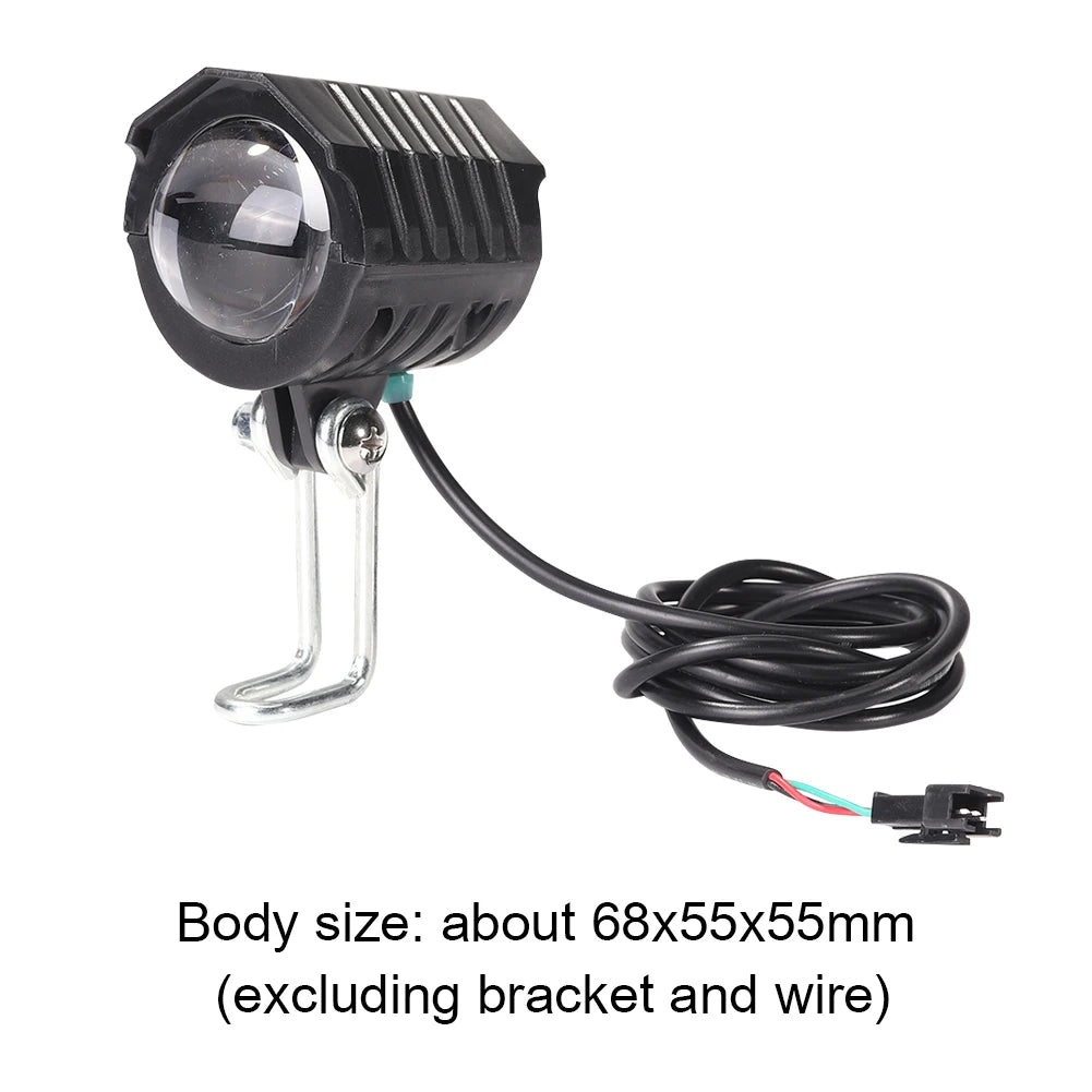 2 In 1 Electric Bike Horn Bell Lamp Scooter Accessories