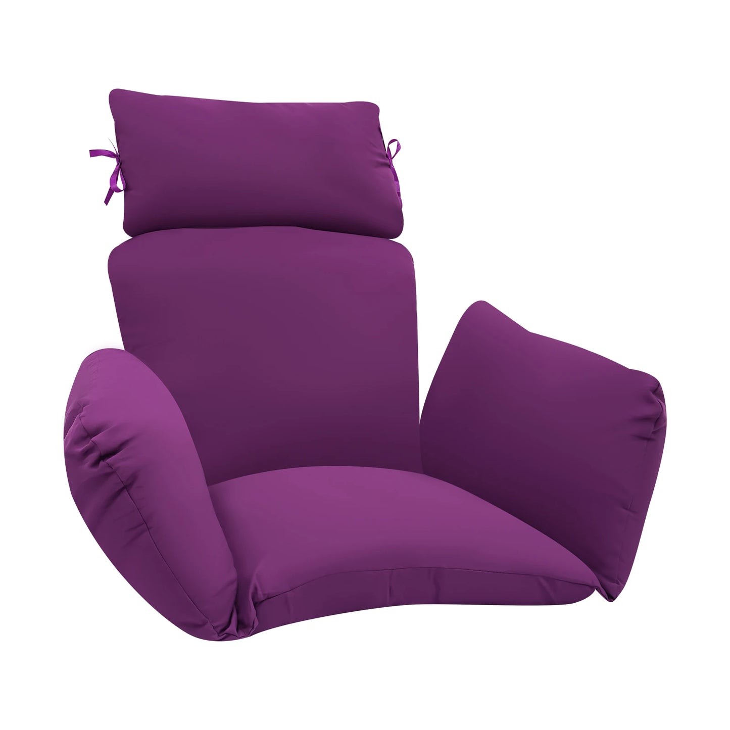 Solid Color Hanging Swing Egg Chair Cushion Durable Sofa Cushion Hanging Basket Swing Cushion Removable and Washable