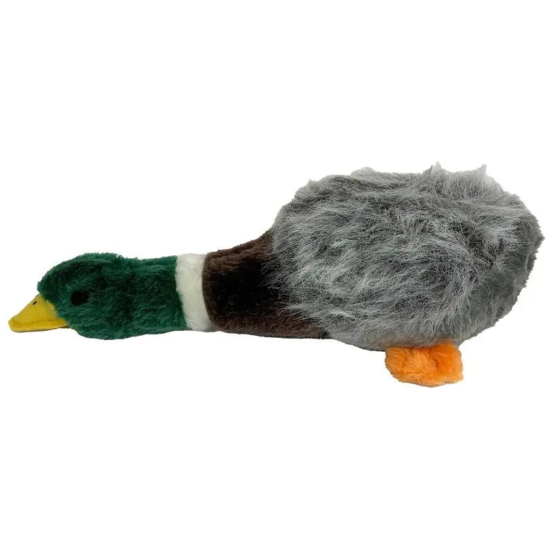 16 Inch Mallard Duck Dog Toy Plush Squeaky Chew Fun