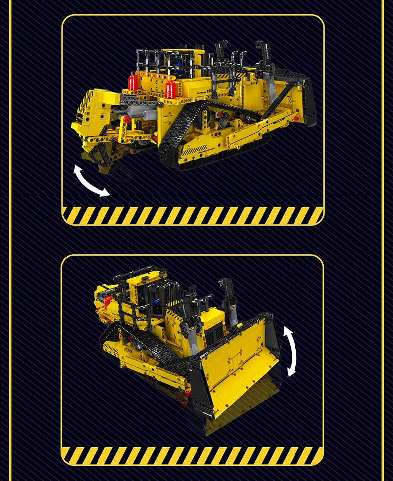 Mould King 15084 D11 Bulldozer RC Building Block Set With App Control