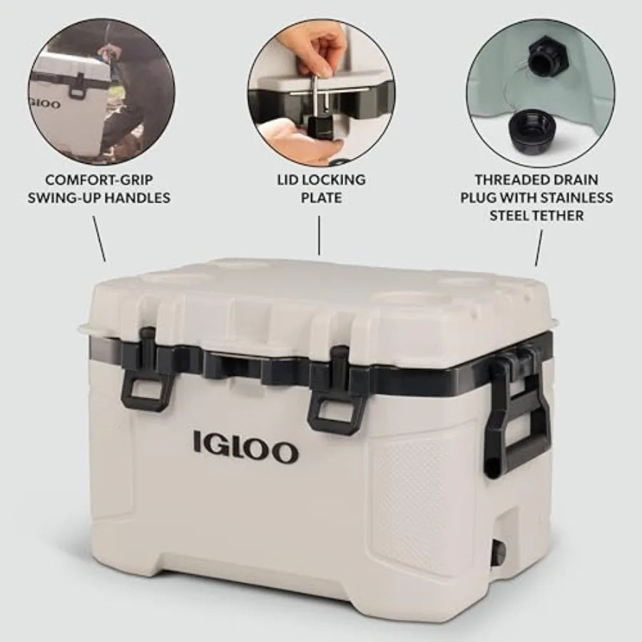 Trailmate Insulated Hard Shell Cooler Ice Chest For Camping And Travel