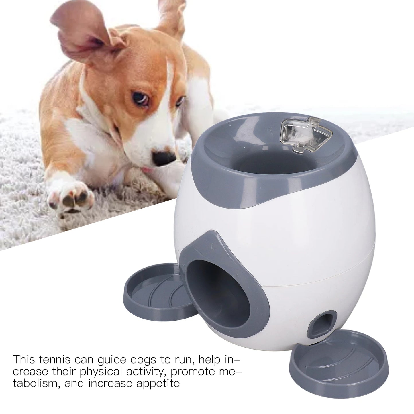 Smart Dog Tennis Ball Feeding Machine With 2 Tennis Balls