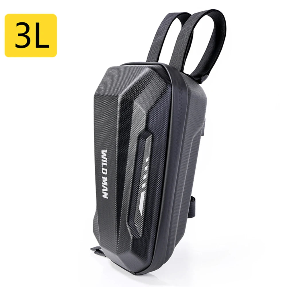Electric Scooter Front Bag EVA Hard Shell Waterproof 2 To 3L