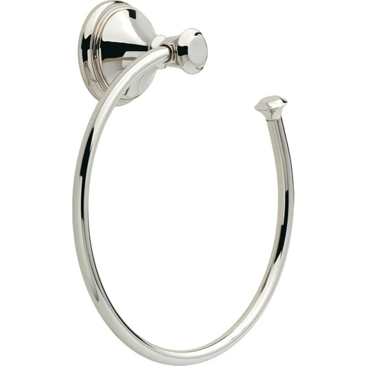 Bathroom Style Polished Nickel Towel Ring For Modern Baths
