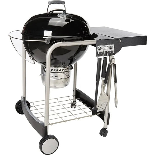 Weber Performer Charcoal Grill 22 Inch Black Outdoor