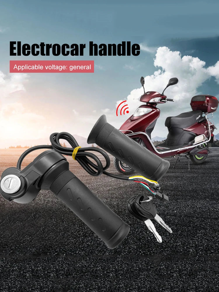 Electric Bike Scooter Twist Throttle Grip E Bike Handle