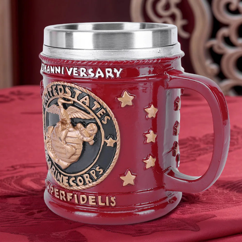 250th Anniversary Veteran Coffee Mug Stainless Steel