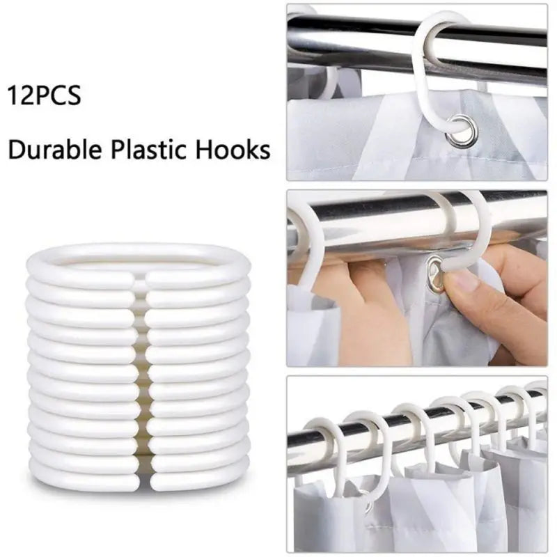 Four Piece Floral Polyester Bathroom Accessory Set Non Slip