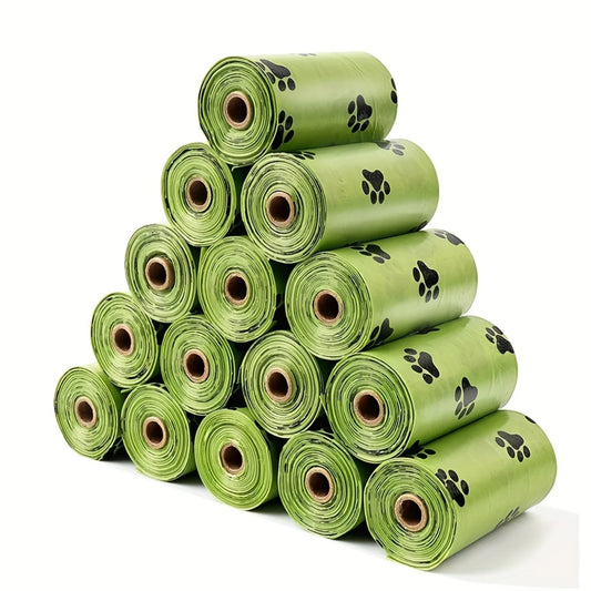 Extra Thick Lavender Scented Dog Poop Bags 14 Rolls