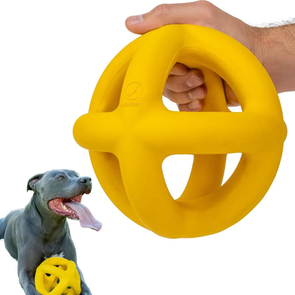 Indestructible Giant XL Dog Ball Lifetime Replacement Safe Non Toxic Rubber
