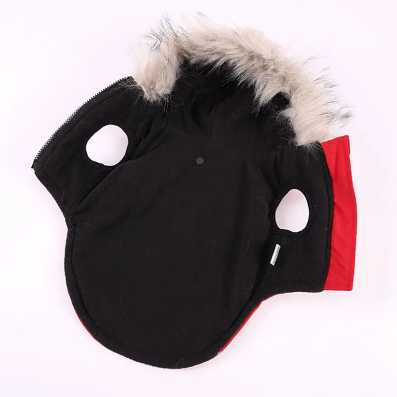 Winter Dog Jacket With Harness Waterproof Hooded Coat For Small Medium Dogs