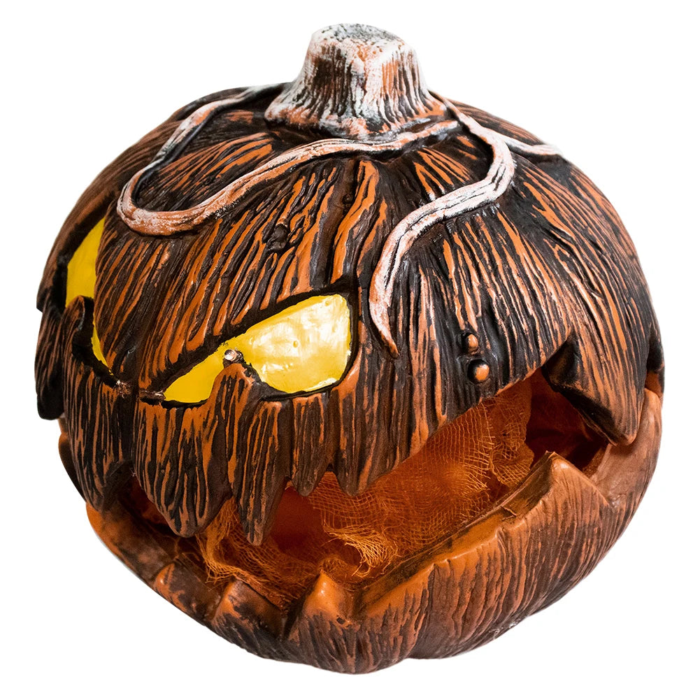 2023 New Spirit Halloween Gourdo Animatronic Pumpkin Head with Rising and Falling Action and Terrifying Sounds for Halloween Decor