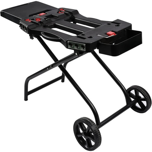 Portable Grill Cart for Weber Q1000 Q1200 17 and 22 Griddles