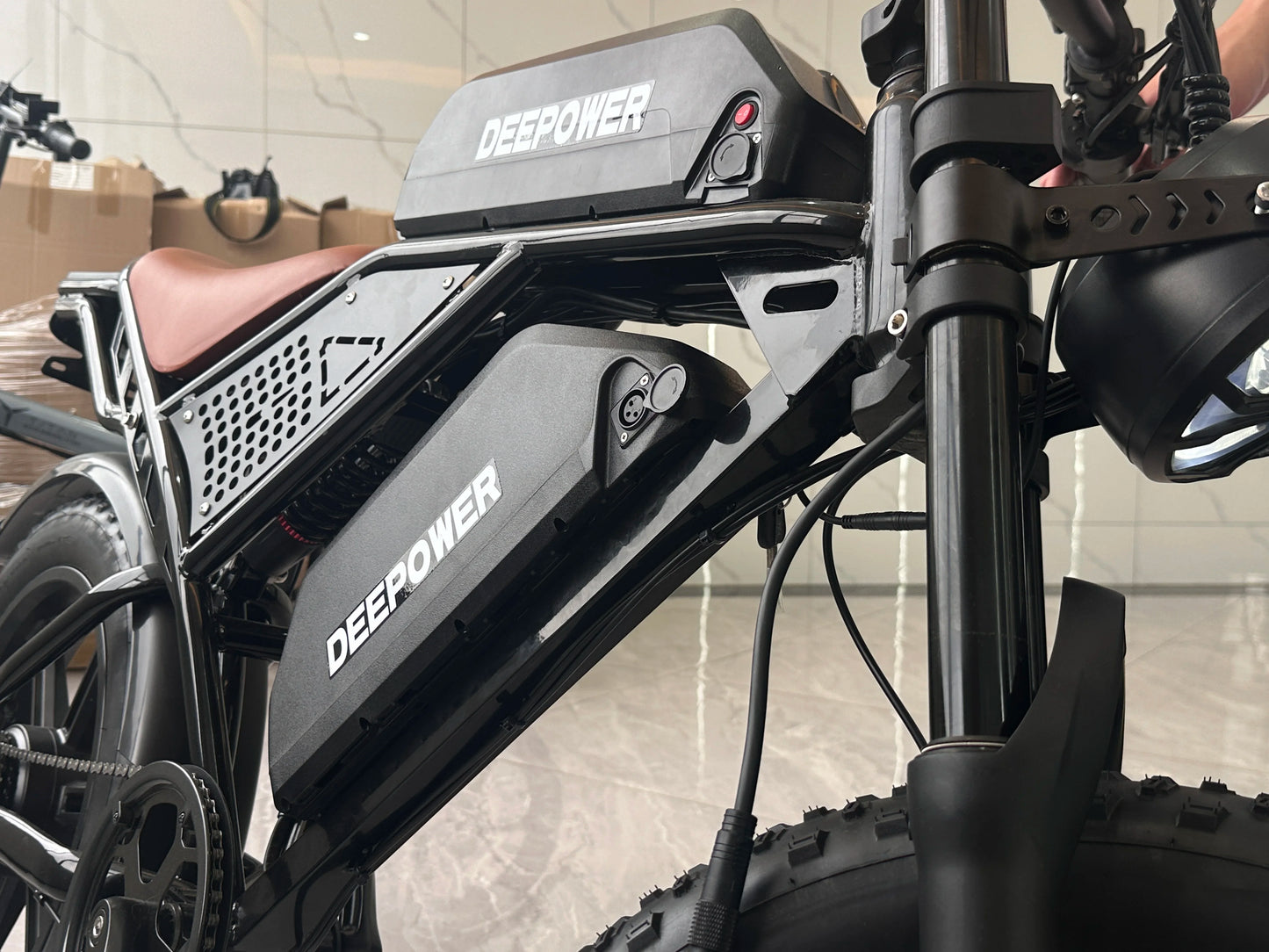 DeePower S8 3500W Dual Motor Electric Bike 48V 60Ah LG