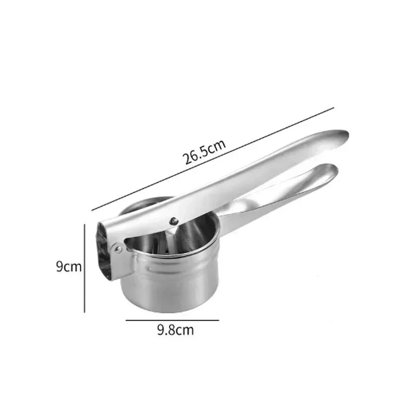 Stainless Steel Potato Masher Ricer Puree Press Kitchen Tool