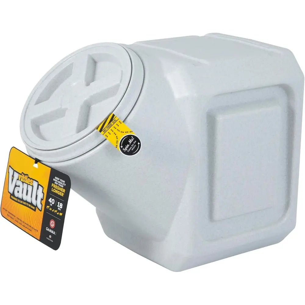 Stackable Dog Food Storage Container With Sealing Lid Up To 40 Lbs USA Made