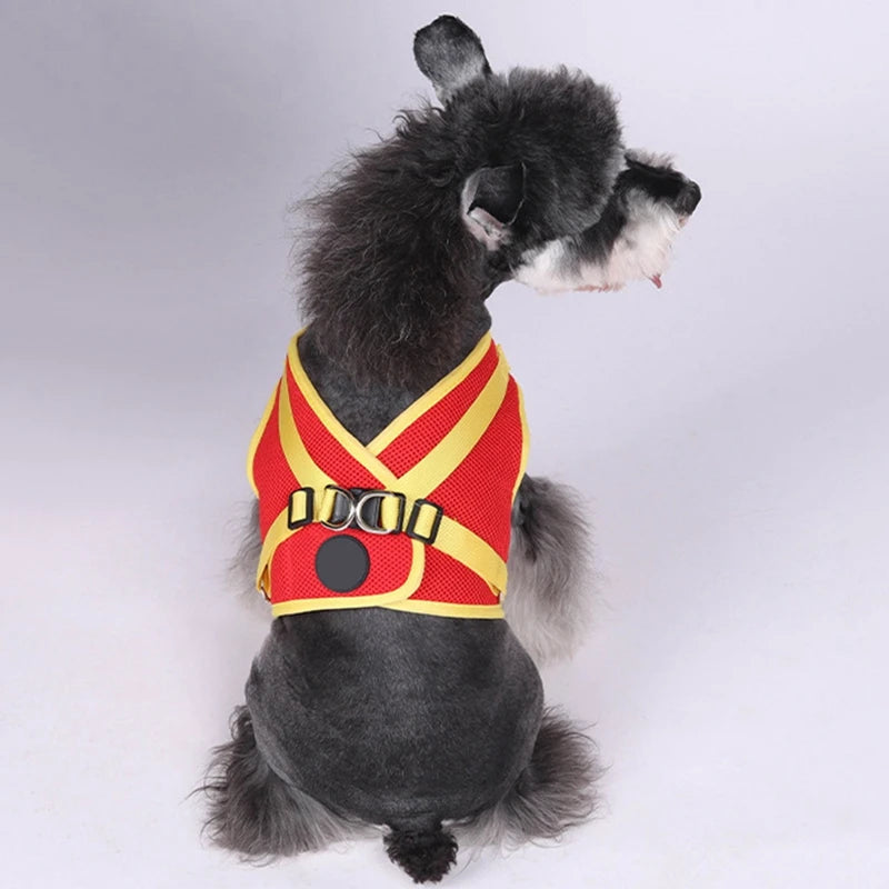 Nylon Pet Harness And Leash Set For Small And Medium Dogs And Cats Chest Strap