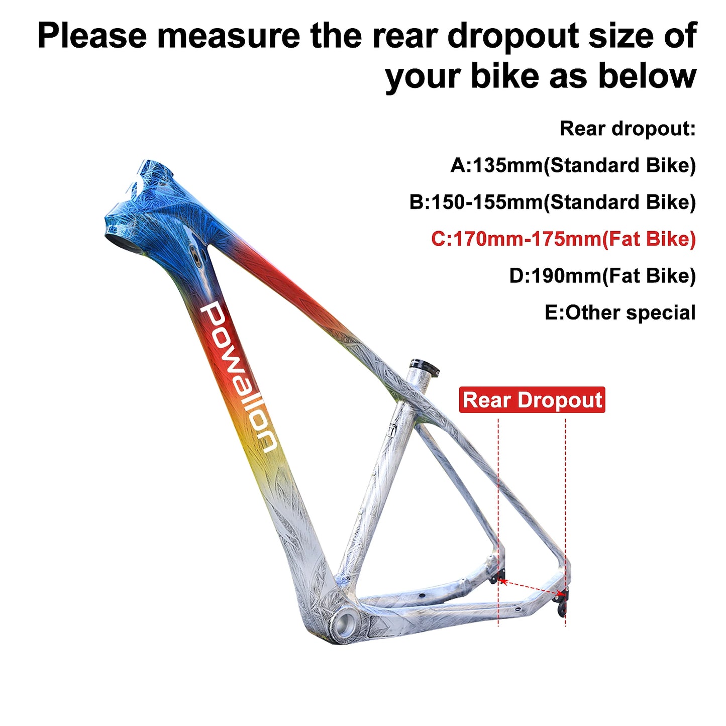 Bafang 750W Ebike Conversion Kit Rear Hub Motor For FatBike