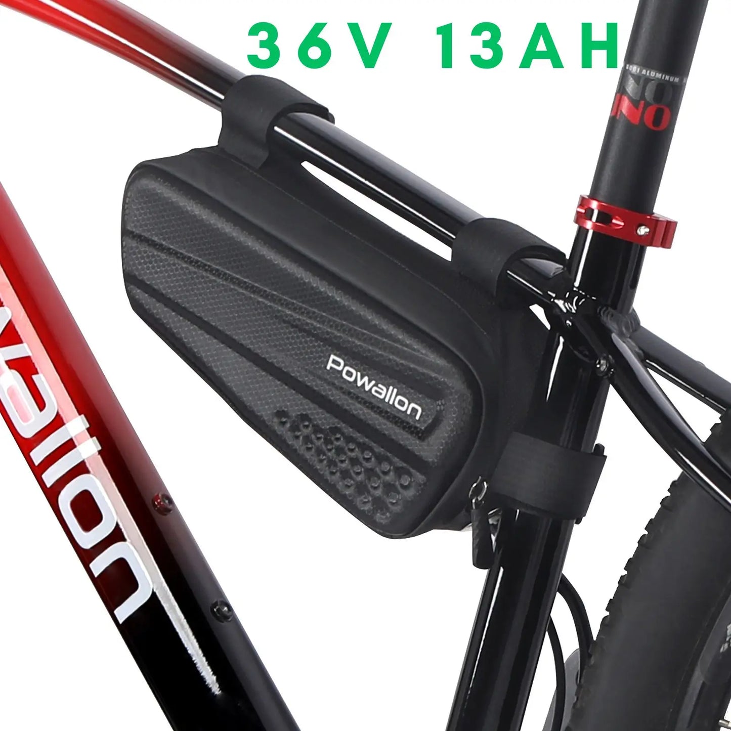 Ebike Battery 36V 48V Triangle Case Waterproof 10 13 20Ah