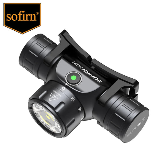 Sofirn HS21 2000lm EDC Headlamp SFT40 USB C 18650 LED