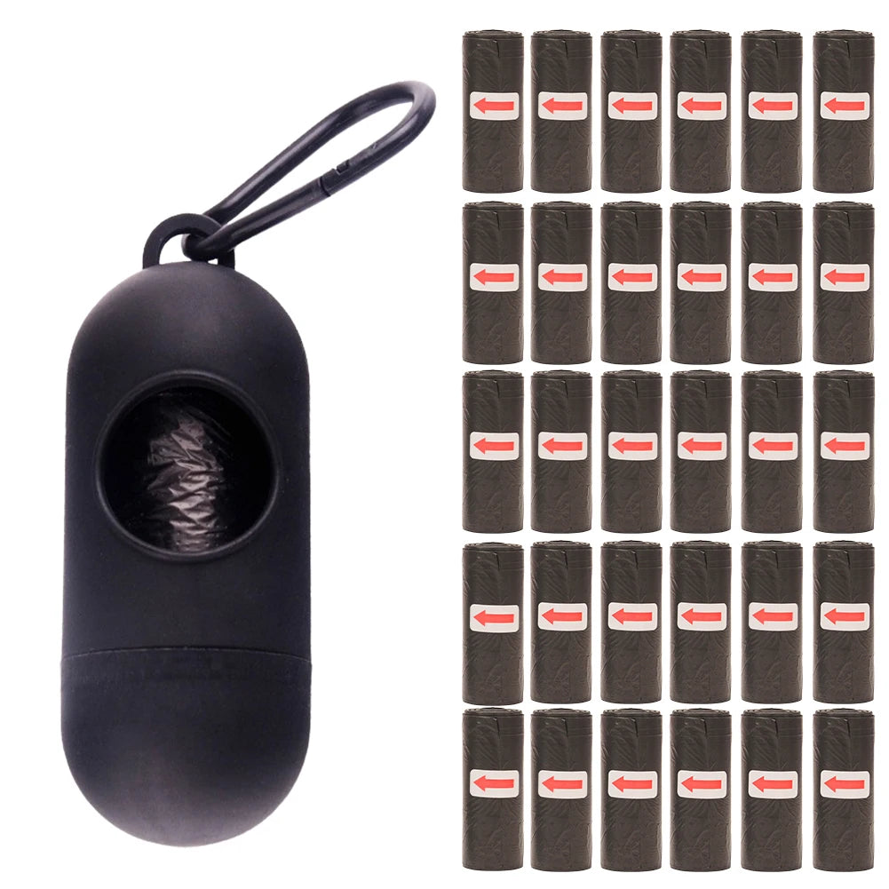 Biodegradable Dog Poop Bags With Dispenser For Pets