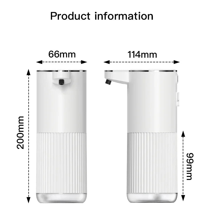Automatic Soap Dispenser 360ml Type C White 4 Level Foam