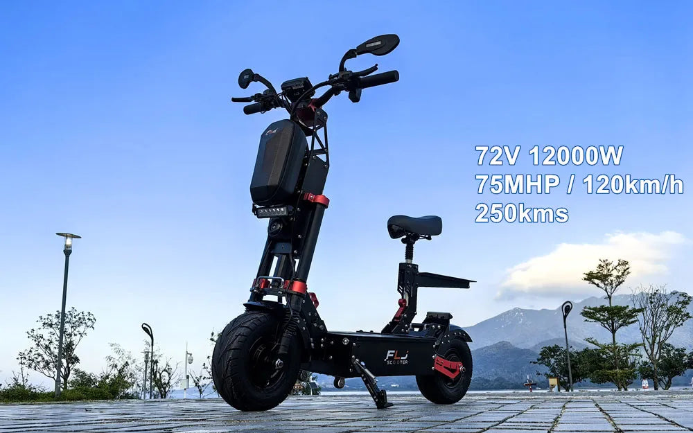 Obarter D5 5000W Electric Scooter 12 Inch Fat Tire On Road