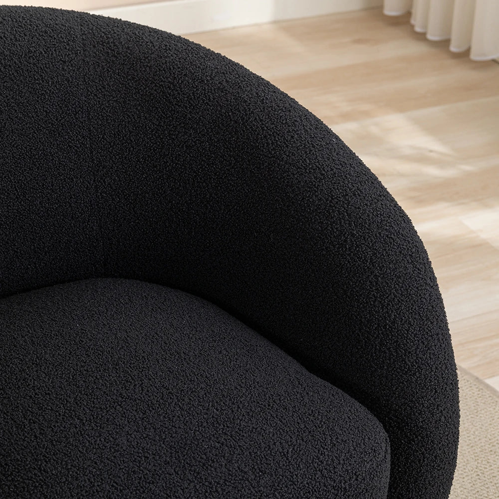 SEYNAR Velvet 360 Swivel Accent Armchairs Set Of 2