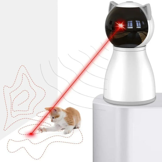 4th Gen Random Trajectory Cat Laser Toy Motion Activated