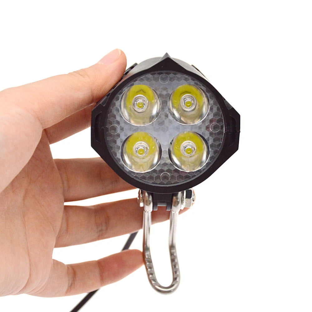 36V 48V Electric Scooter Front Light Adjustable 12W LED