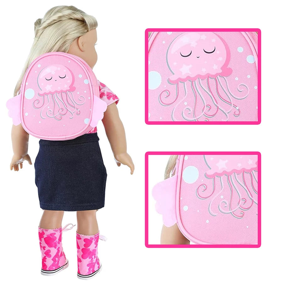 Cuddly Dress and Puppy Tent Accessories for 18 Inch Dolls