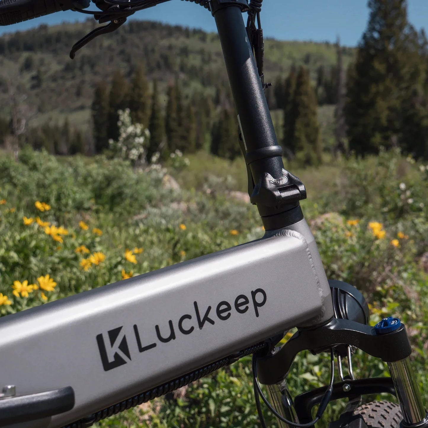 Luckeep X1 Fold Electric Bike 1400W Peak Motor 48V 15Ah Battery 20 Inch Fat Tire