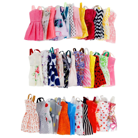 Doll Handmade Party Dress Floral Outfit One Third Scale