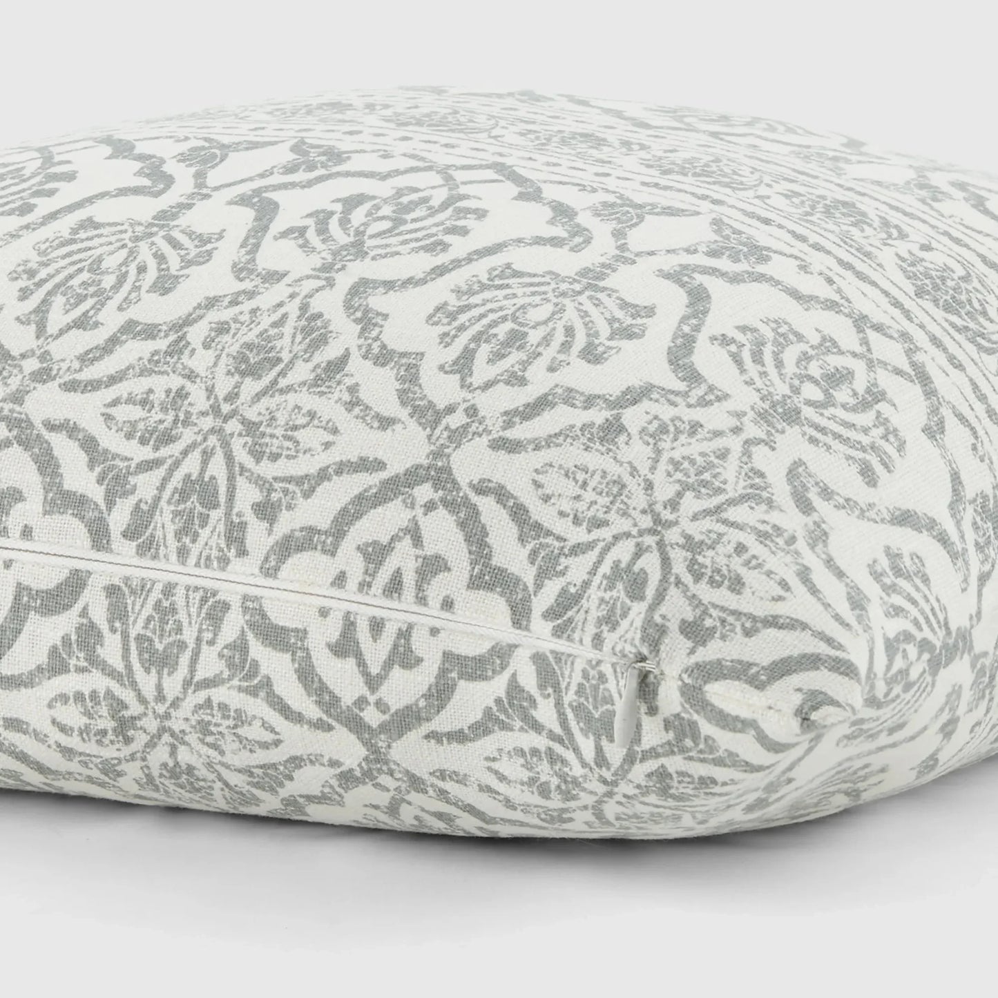 Elegant Cotton Decor Throw Pillow Artic Antique Floral Pattern