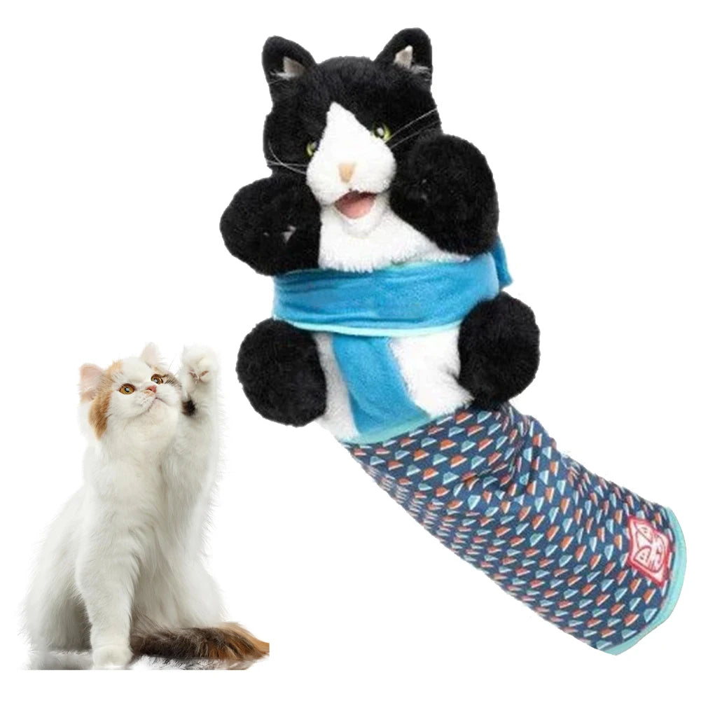 Cats Puppet Wrestler Hand Puppet Plush Toy Safe Indoor Play