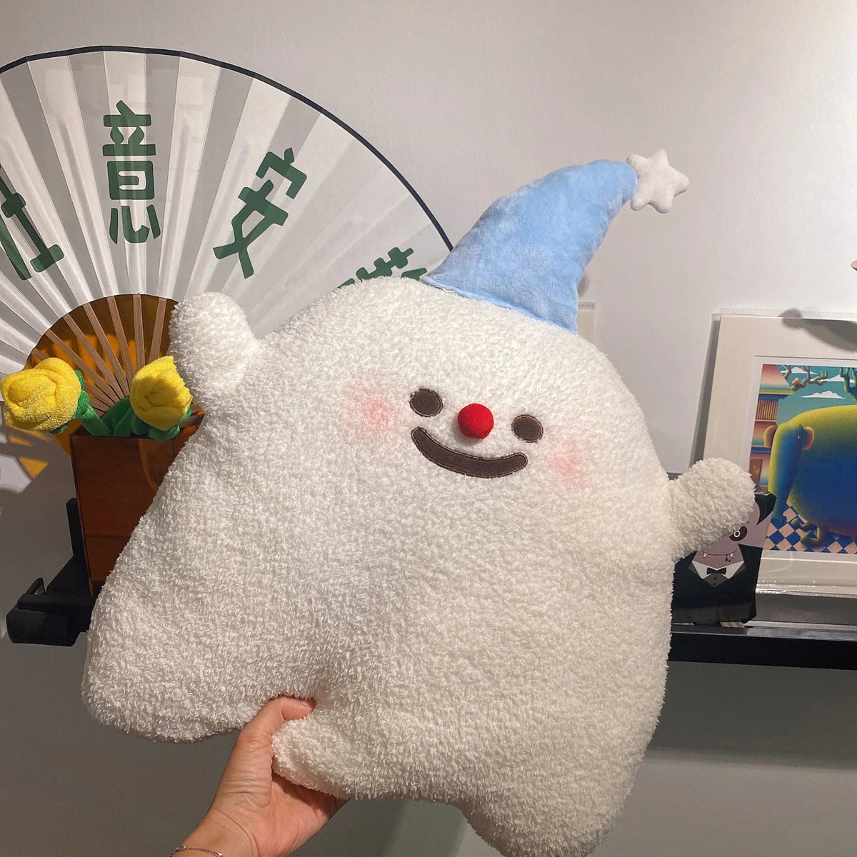 Adorable Plush Pumpkin Pillow Stuffed Animal Toy Soft Thanksgiving Plushie for Children and Adults Halloween Decoration