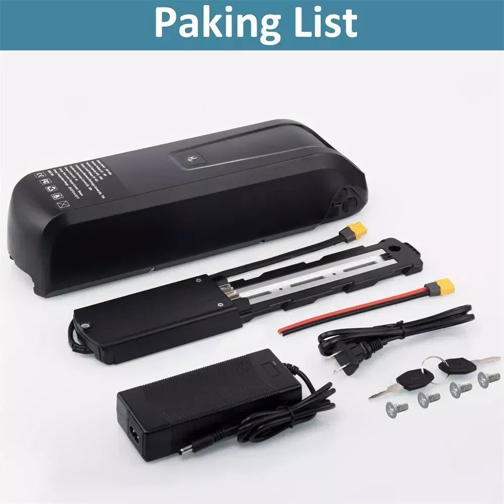 48V Li Ion Ebike Battery 10 20Ah For High Power Long Range