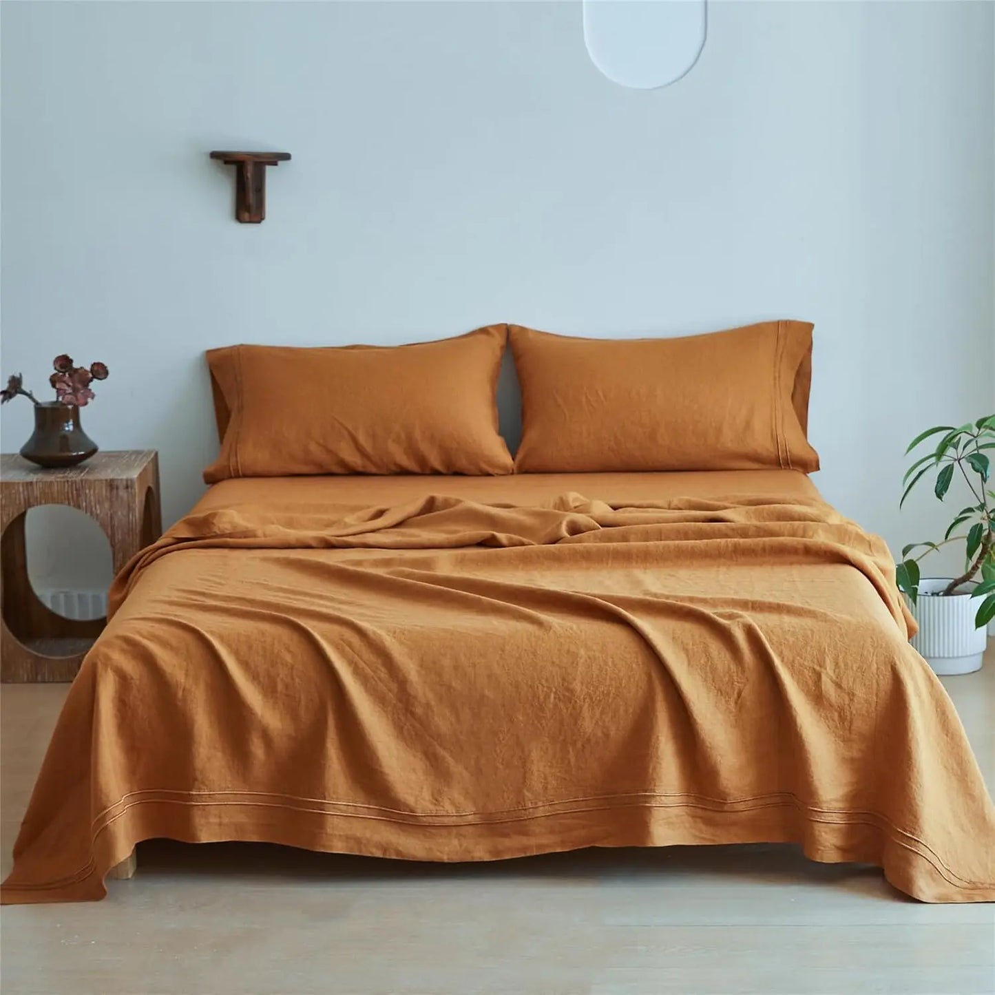Simple Opulence French Flax Linen Sheet Set 3 To 4 Piece
