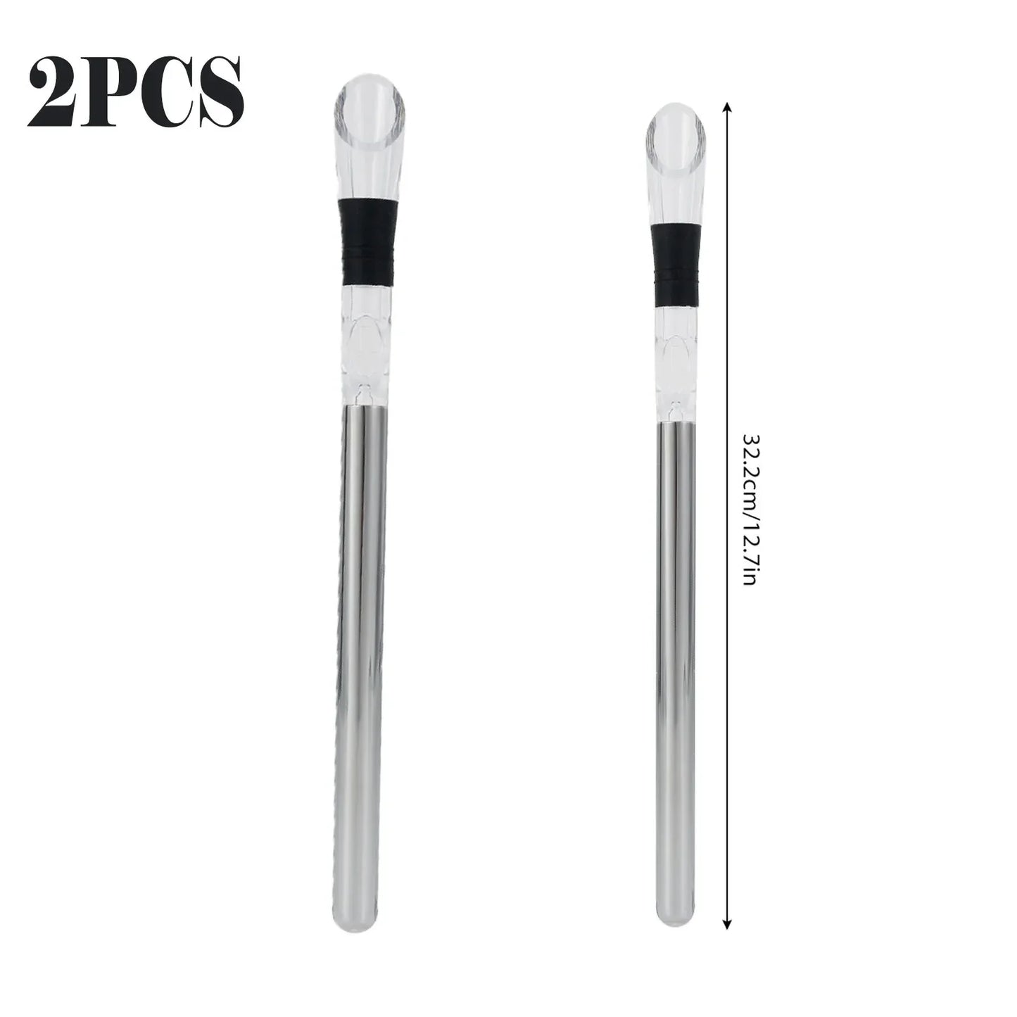Stainless Steel Wine Bottle Cooling Rod Aerator Pourer
