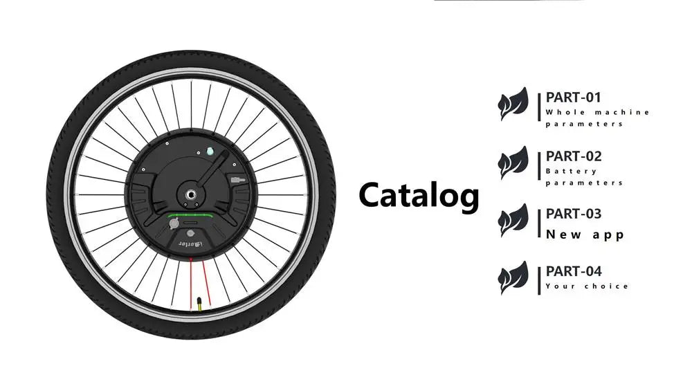 IMotor 3 Mountain Ebike Kit 36V Battery 350W Front Motor