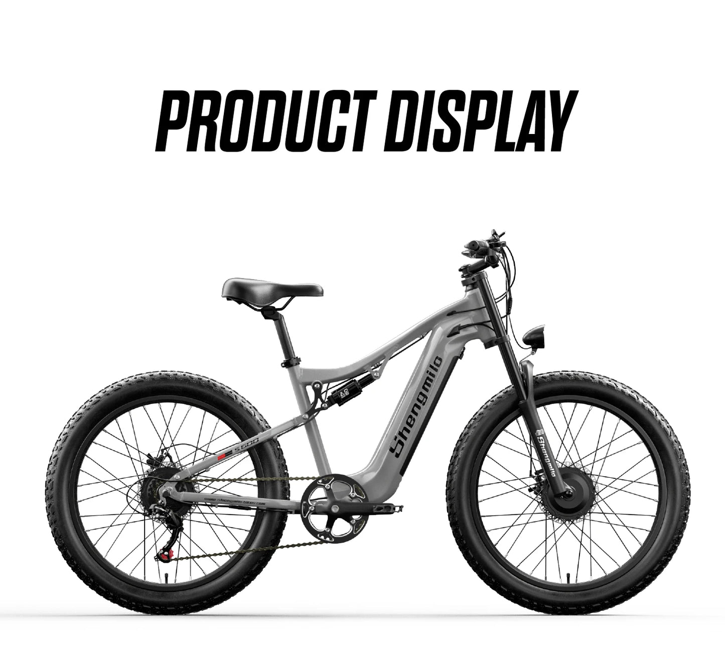 Shengmilo S600 26 Inch Electric Mountain Bike 2000W Dual Motor Fat Tire 17.5Ah