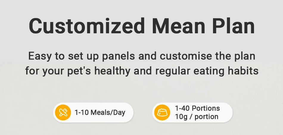 ROJECO 2L Smart Cat Feeder With WiFi App Remote Control