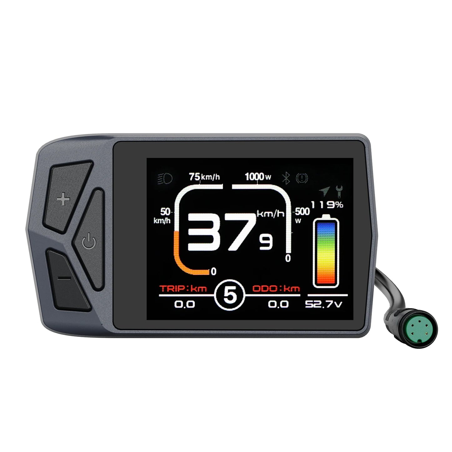 EKD01 Bluetooth Navigation Display 8 Languages For Ebike