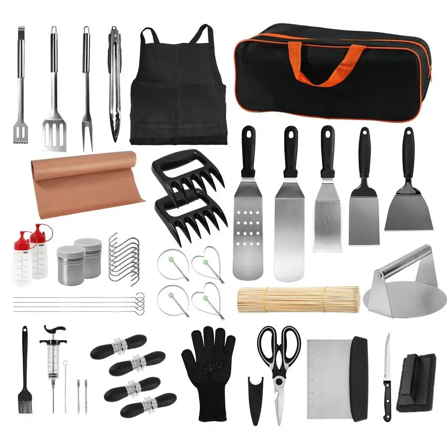 Griddle Accessories Kit For Flat Top Grills Blackstone Camp Chef Spatula Set