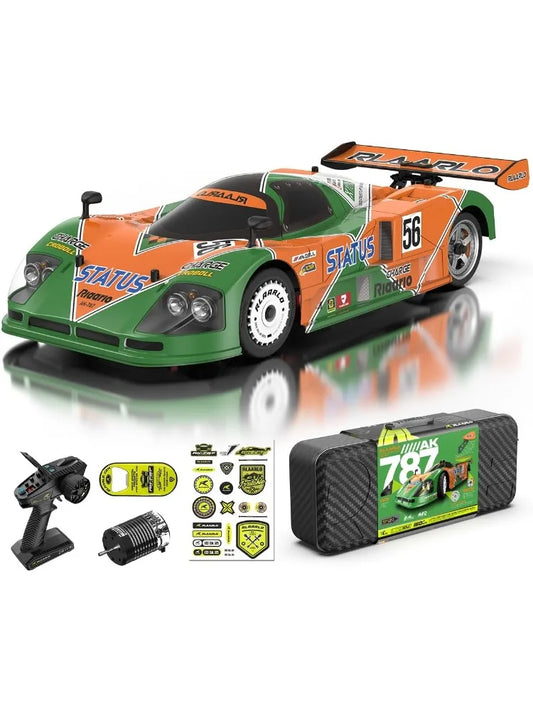 One Tenth Scale Brushless High Speed RC Car 120 MPH With Carbon Fiber Chassis