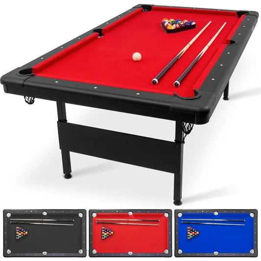GoSports Portable Billiards Table 6 7 8 Feet With Full Set