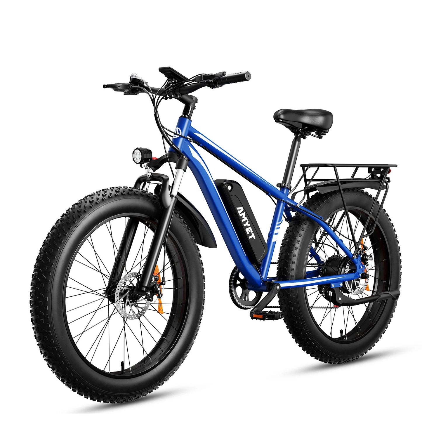 AMYET EB26 Electric Bike 1500W 48V 15Ah 26 Inch Fat Tire Mountain Bike 31 Mph