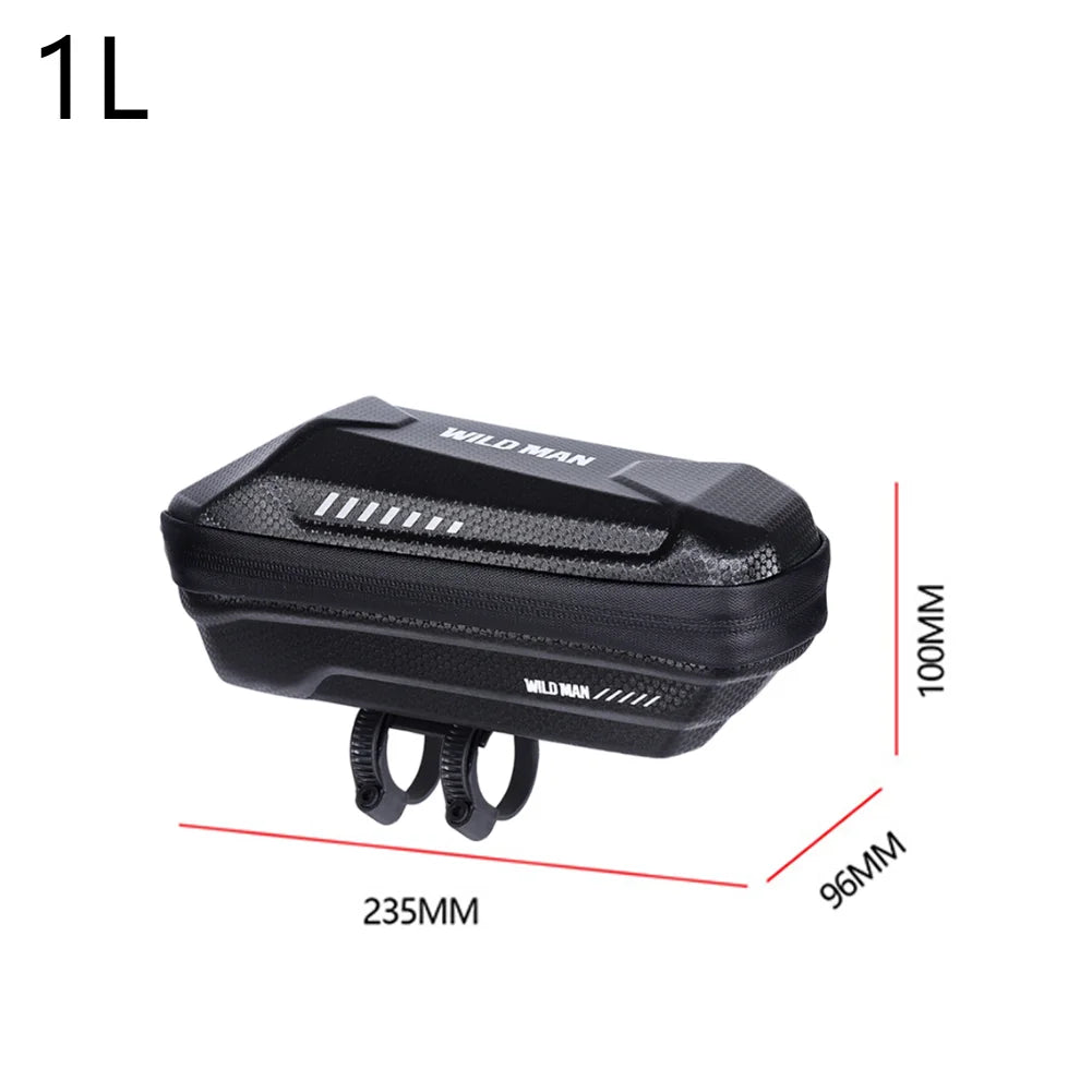 Electric Scooter Front Bag EVA Hard Shell Waterproof 2 To 3L